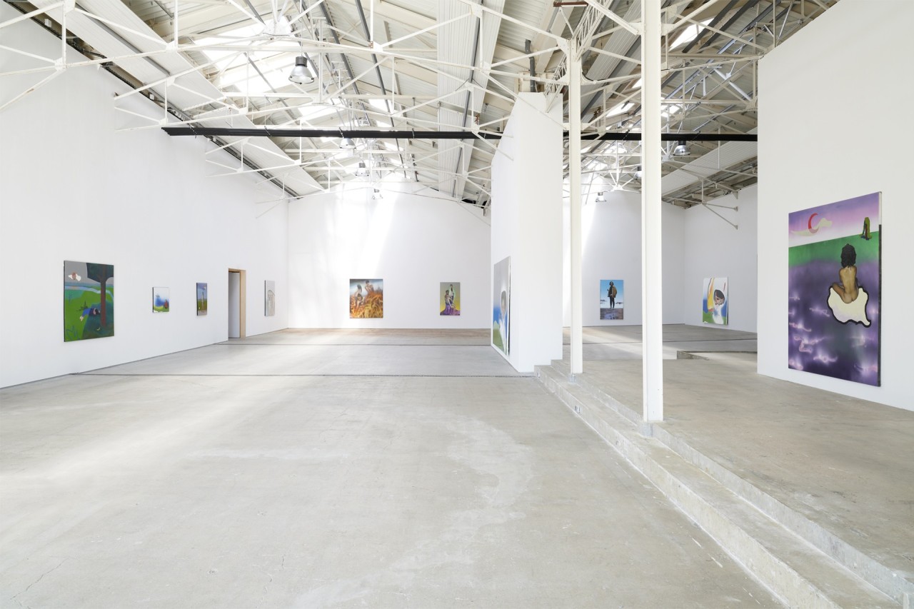 Vue d'exposition au sein de l'Entrepôt du Confort Moderne à Poitiers