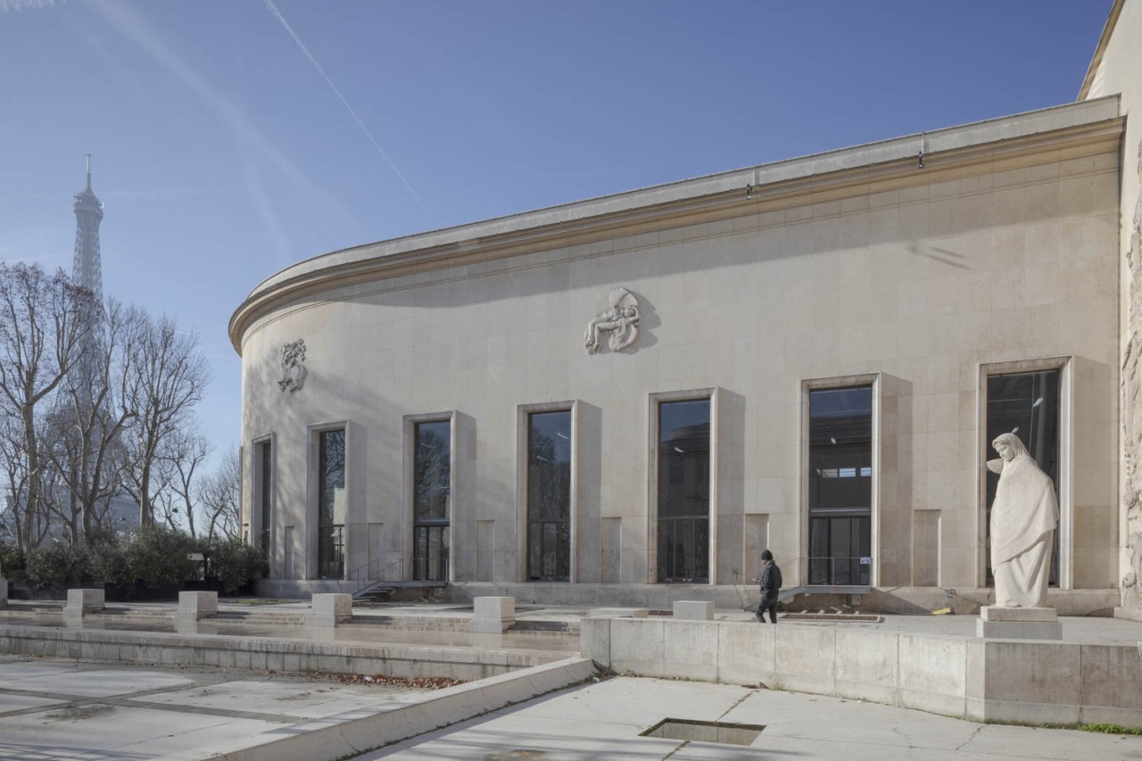 DCA - centre d'art - Vue du Palais de Tokyo, janvier 2019
