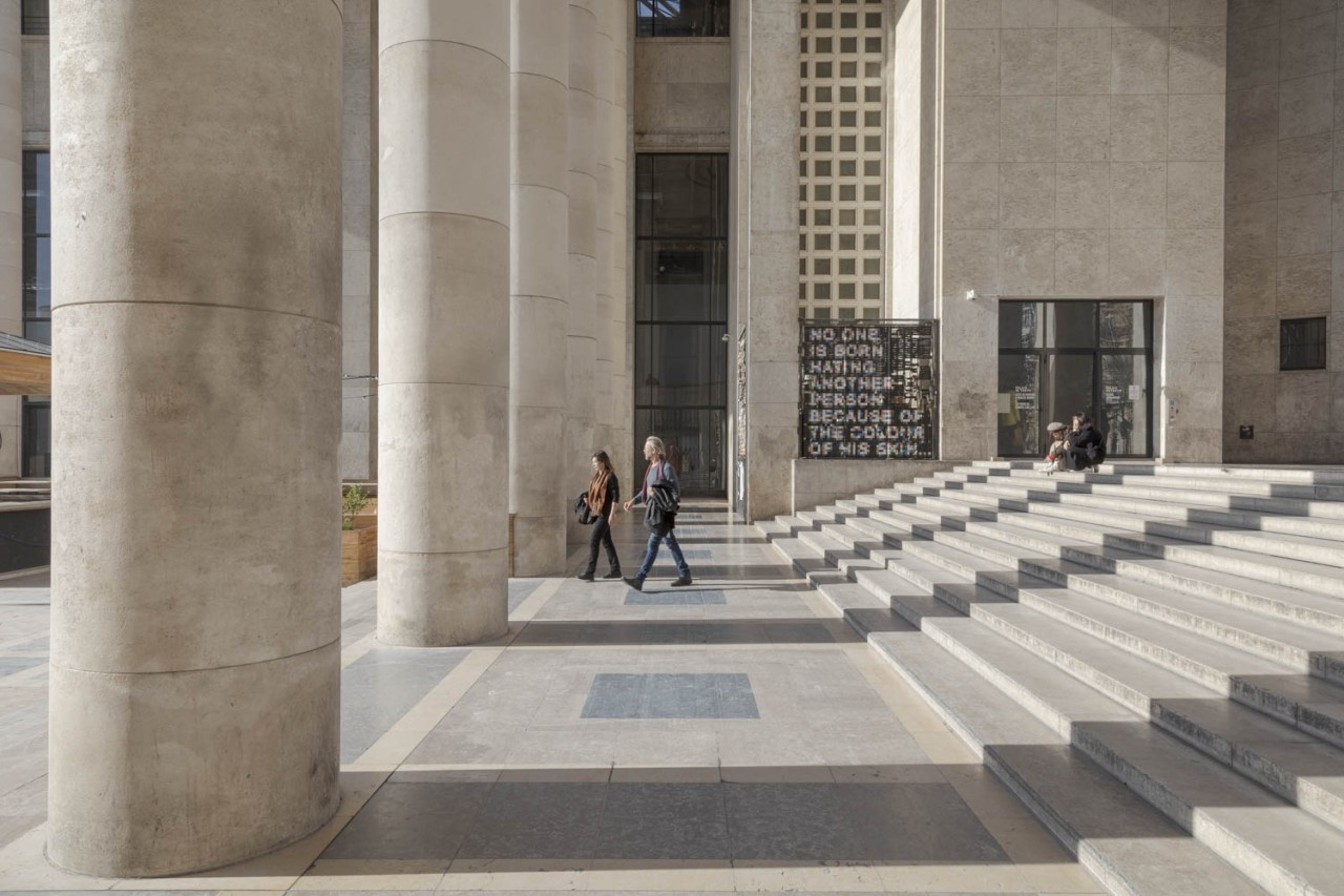 DCA - centre d'art - Vue du Palais de Tokyo, janvier 2019