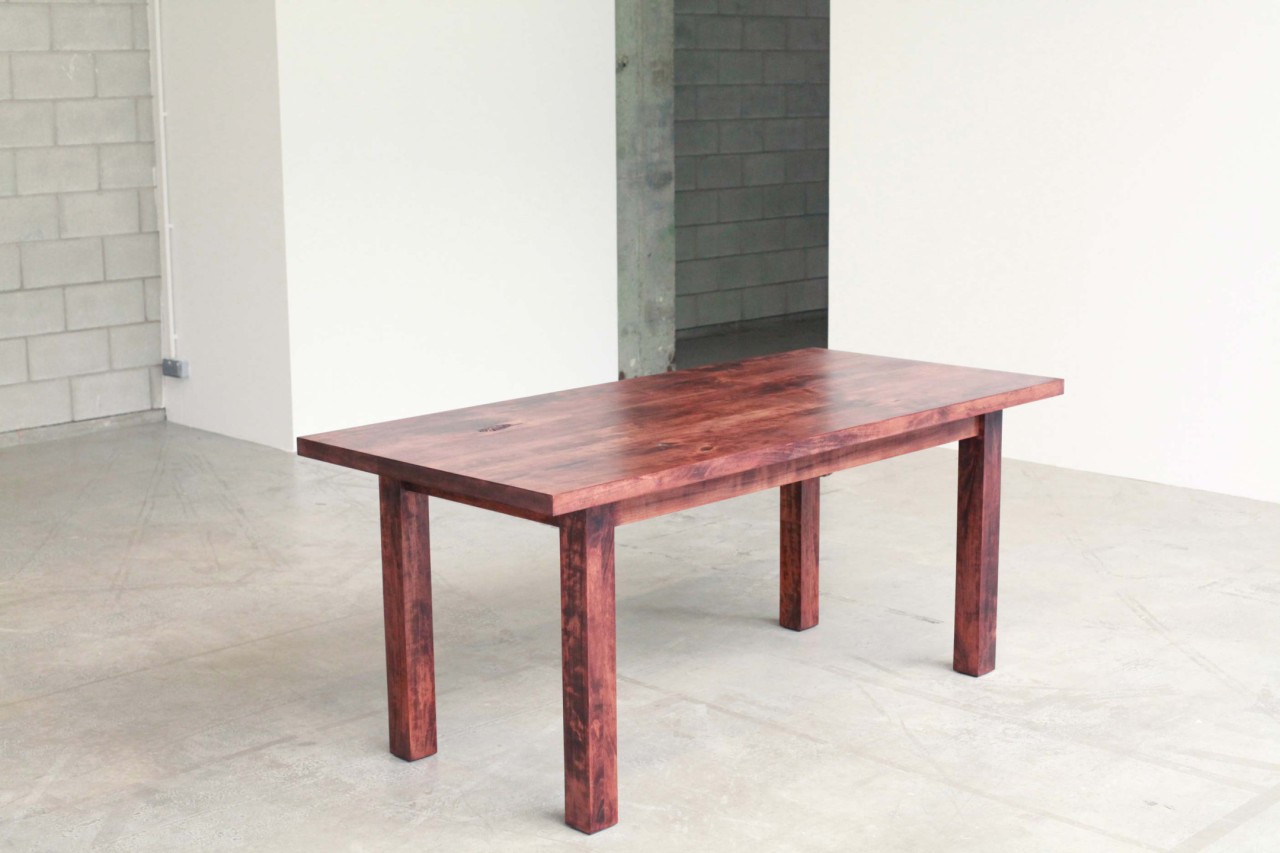 Karthik Pandian, A Cherry Table with a Walnut Brain, 2014
