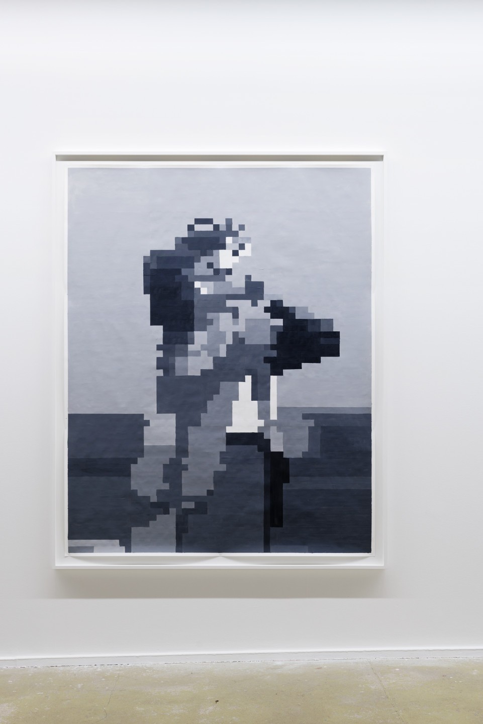 Clare Strand, Algorithmic Painting; Destination, 2017–2018