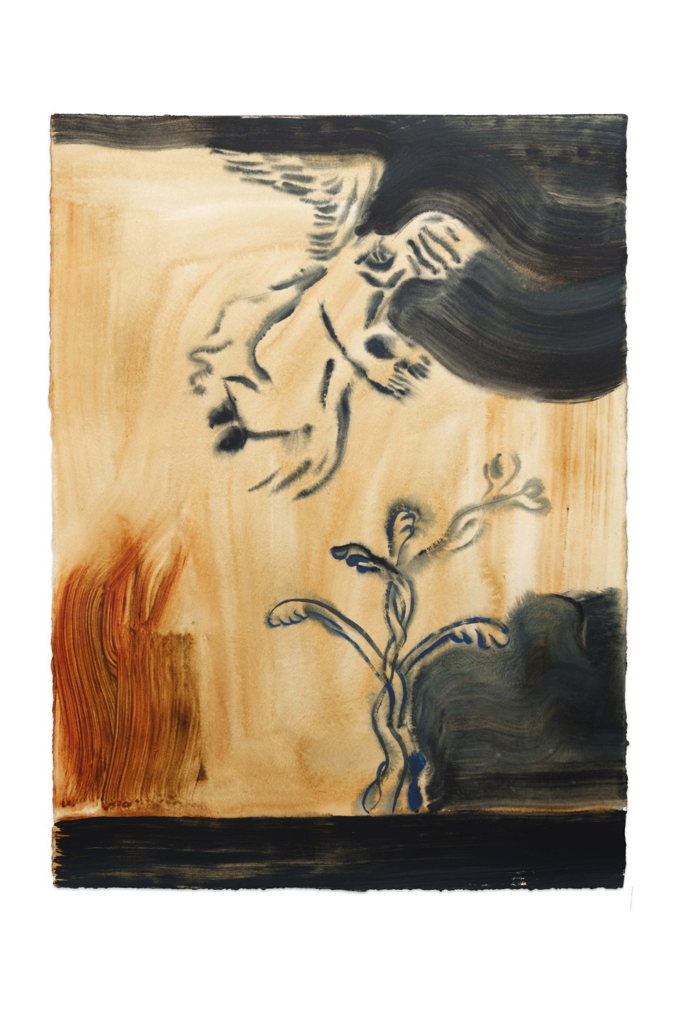 Anthony Cudahy, Angel above a tree (22), 2024