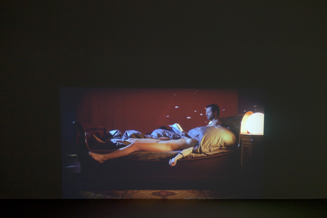 Grout/Mazeas (Sylvain Grout, Yann Mazeas), Bedroom #3 - Stick [Meet me in the bedroom in five minutes and bring the cattle prod.], 2013