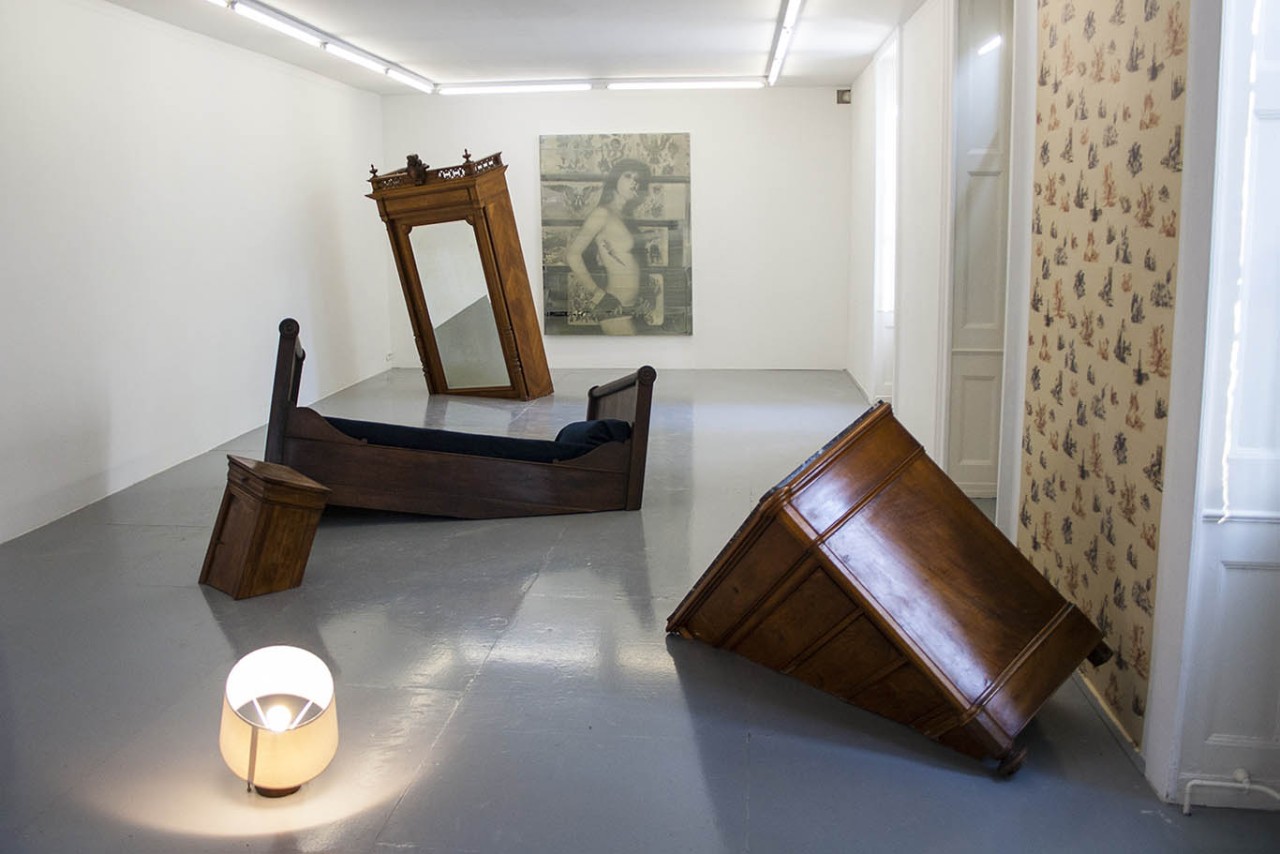 Grout/Mazeas (Sylvain Grout, Yann Mazeas), Bedroom #4 - Panic [Meet me in the bedroom in five minutes and bring the cattle prod.], 2013