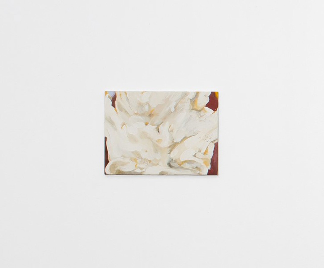 L'oeuvre est une peinture acrylique sur toile de coton de 29 centimètres de haut pour 39 centimètres de large.