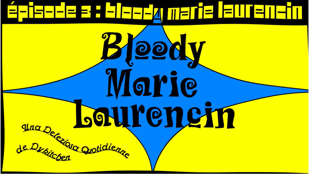 la gousse, « Bloody Marie Laurencin », 2020, production CAC Brétigny, exposition « Pillow Programme ».
