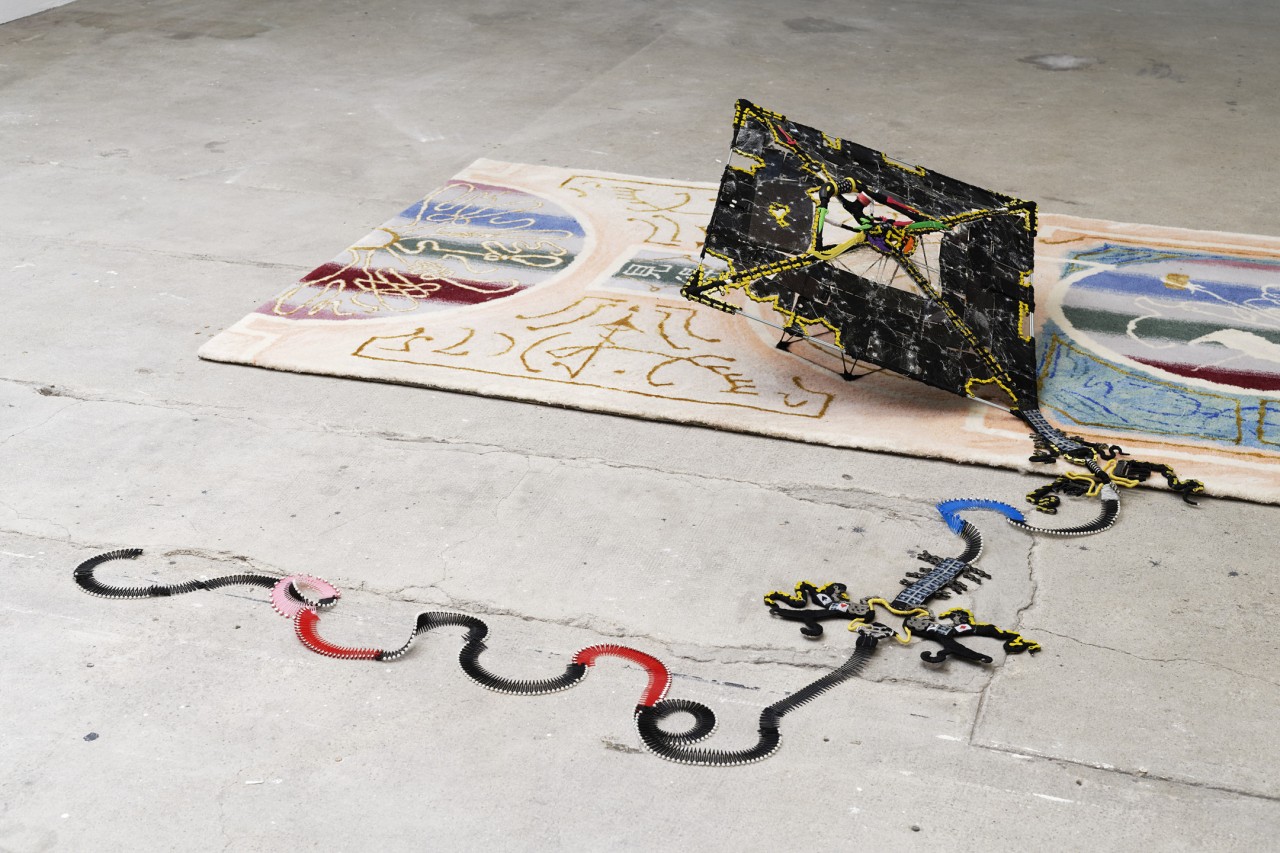Anna Solal, Cerf-volant noir, 2018