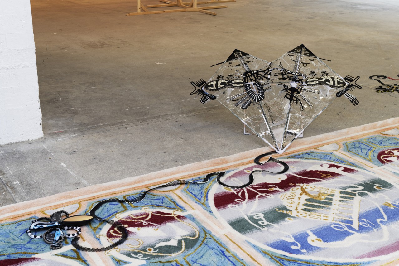 Anna Solal, Cerf-volant siamois, 2018