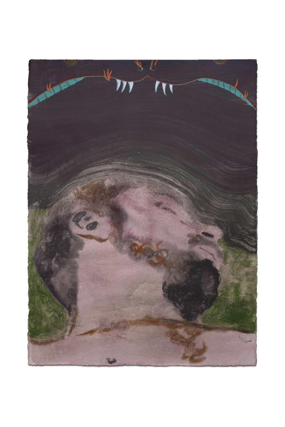 Anthony Cudahy, Dreamer and Hellmouth iii, 2024