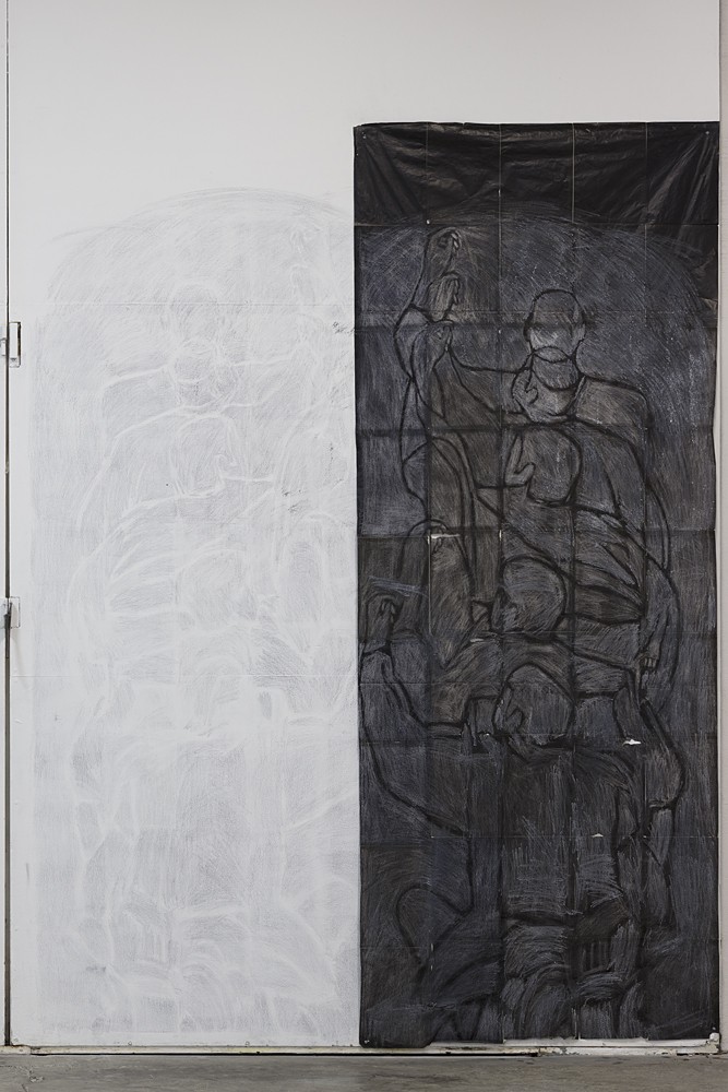 Antoine Gayrard, Duplicata, 2018. Vue de l'exposition « Activité permanente », une exposition des étudiants de l'isdaT et artistes invités, BBB centre d'art, 2018. A droite sur la photo)