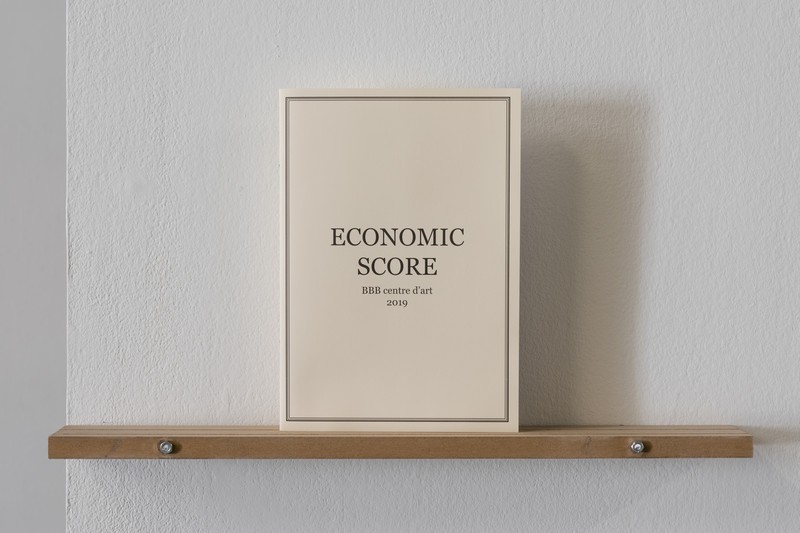 Matthieu Saladin, Economic Score -  BBB centre d’art (4eme activation), 2019