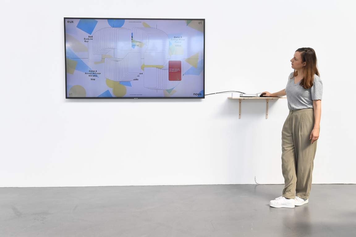 Clémence de Montgolfier, Eux et nous, site internet, 2019