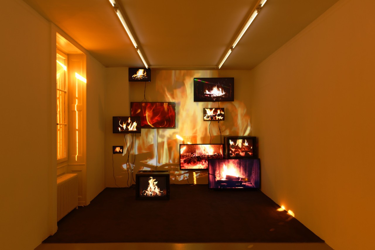 Émilie Brout, Maxime Marion, Fireplace, 2018