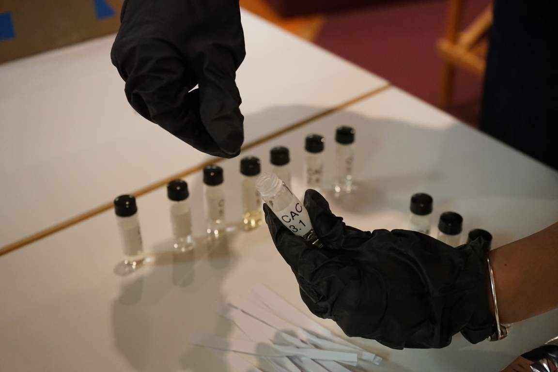 Sean Raspet, Fragrance CAC Brétigny, 2019. Œuvre in situ, production CAC Brétigny. Vue de l’exposition «The Real Show». Commissaire: Agnès Violeau et Céline Poulin, assistées d’Ariane Guyon. CAC Brétigny, 2022.