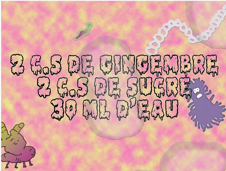 Louise Siffert, « Ginger bug », 2020, production CAC Brétigny, exposition « Pillow Programme », 2020