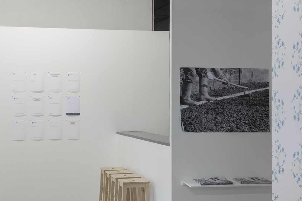 Salomé Monnier-Danan et Azet Galion-Richards, Histoires et jardins, 2016-2018. Vue de l'exposition « Activité permanente », une exposition des étudiants de l'isdaT et artistes invités, BBB centre d'art, 2018.