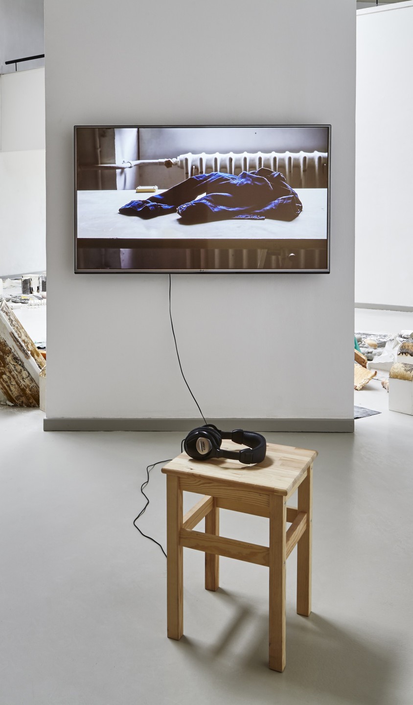Sarah Forrest, "Hold" (vue d'exposition), 2018