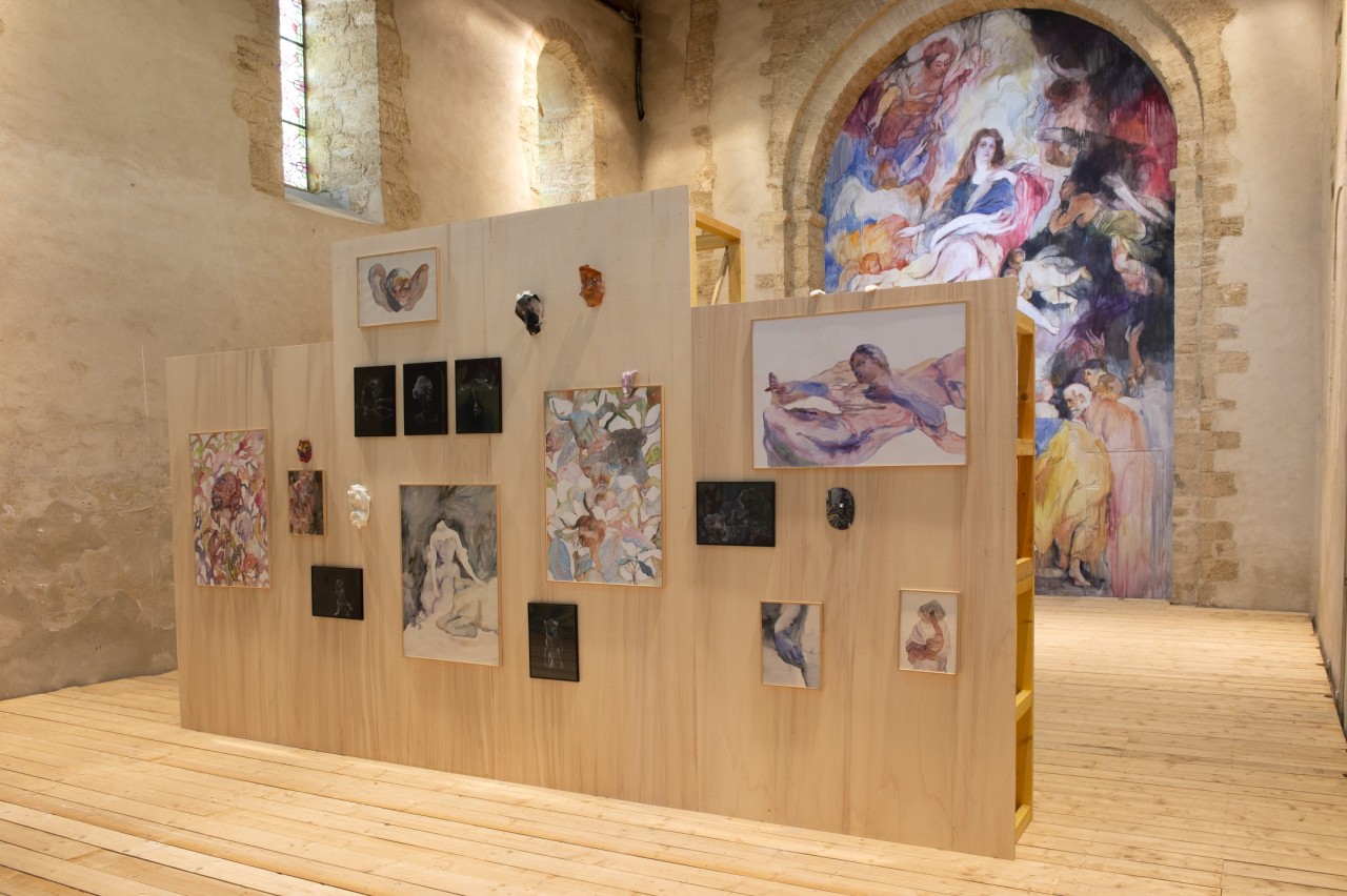 Makiko Furuichi, L’assomption de la vierge, 2021