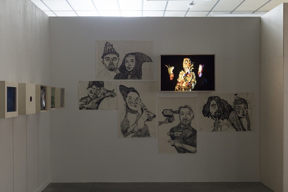 Marie Losier, L'oiseau de la nuit, 2018. Vue de l'exposition « Hello Happiness ! », BBB centre d'art, 2018.