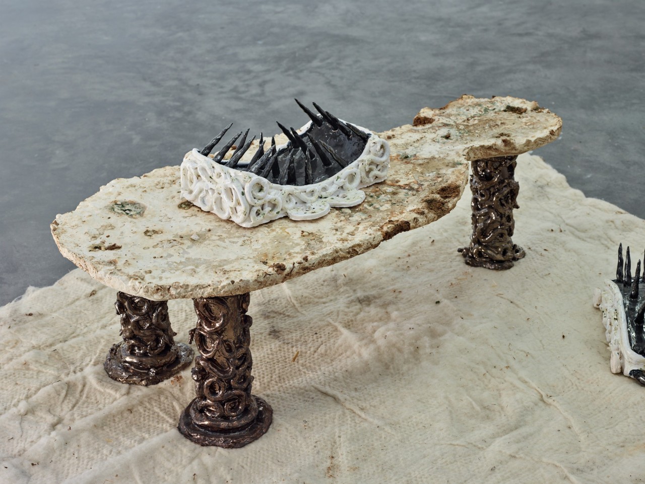 Radouan Zeghidour, La cardeuse, 2024