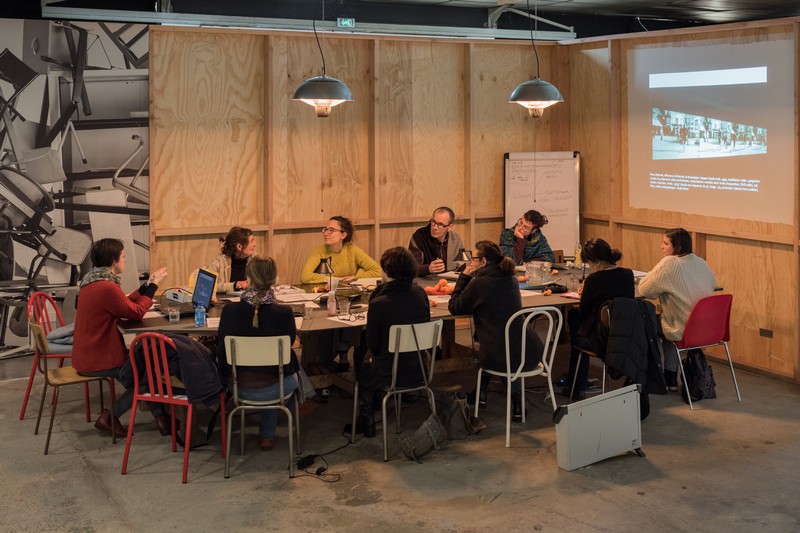 Dominique Mathieu, La grande table, 2019