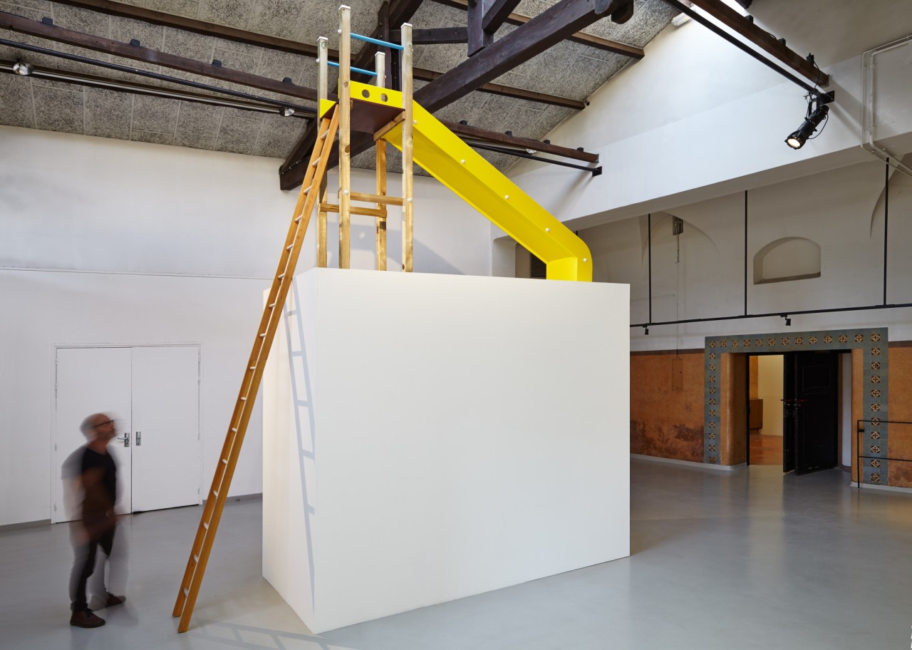 Thierry Lagalla, La Nature existe, c’est rigolo (la chute), 2017