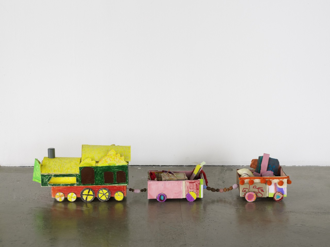 Sarah Tritz, Le train rouge, 2019