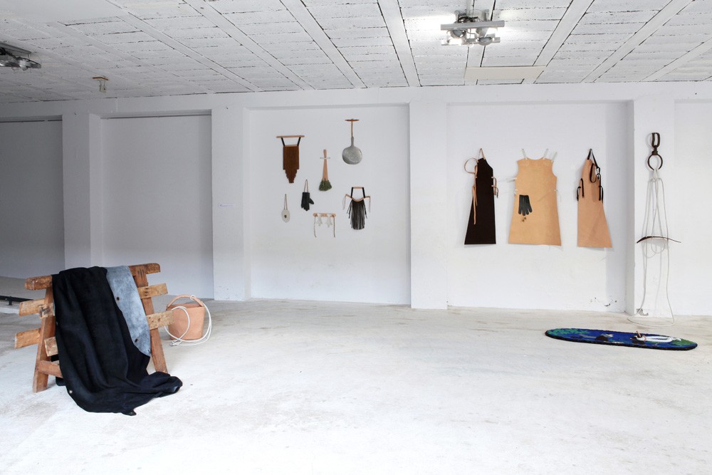 Vue de l'installation de Célie Falières