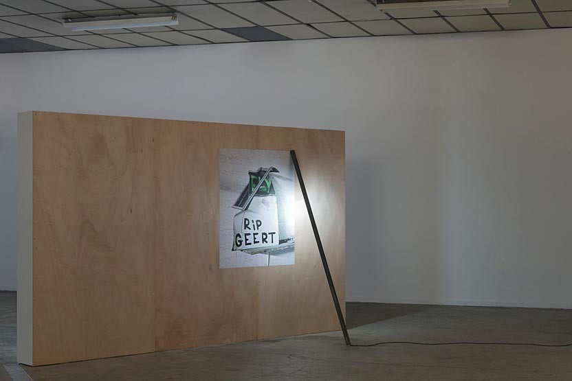 David de Beyter, Memorial I (R.I. P Geert), 2015