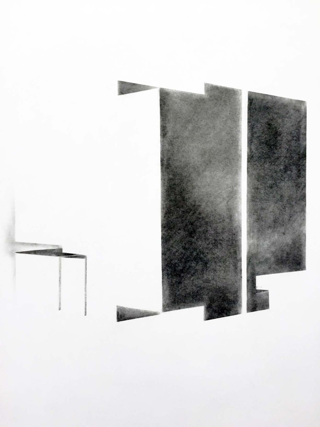 Stéphane Protic, Monolithe, étude, 2014