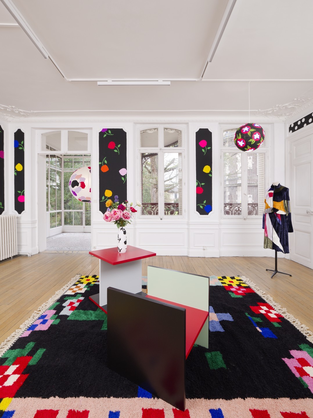 Karina Bisch, Painting For living - Tapis, 2025