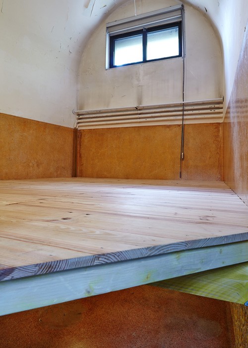 Clémentine Carsberg, Parquet flottant, 2015