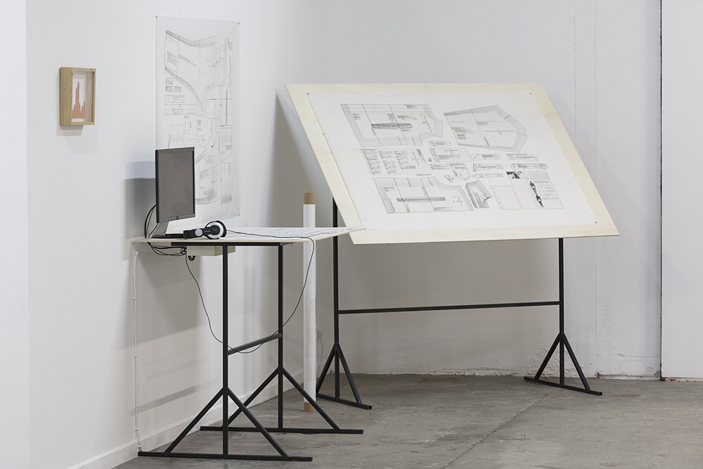 Robin Pancot, Patron style, 2018. Vue de l'exposition « Activité permanente », une exposition des étudiants de l'isdaT et artistes invités, BBB centre d'art, 2018.