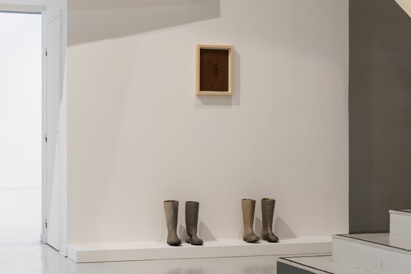 Rachel Labastie, série Le Cœur du corps, PCC2, 2021, vue de l'exposition Aterrir, 2021, La Ferme du Buisson
