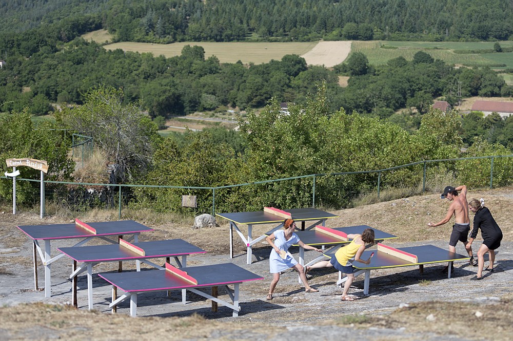 Raumlaborberlin, PING-PONG CLUB, 2015