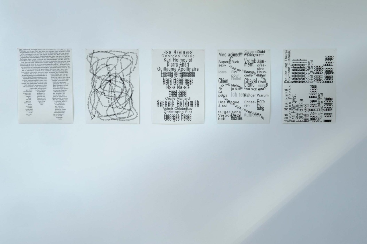 Martina-Sofie Wildberger, Posters, 2015