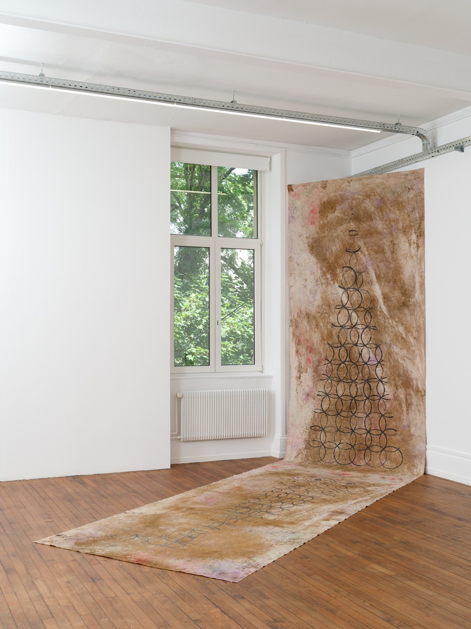 Jessica Warboys, River Painting — Résurgence, 2025