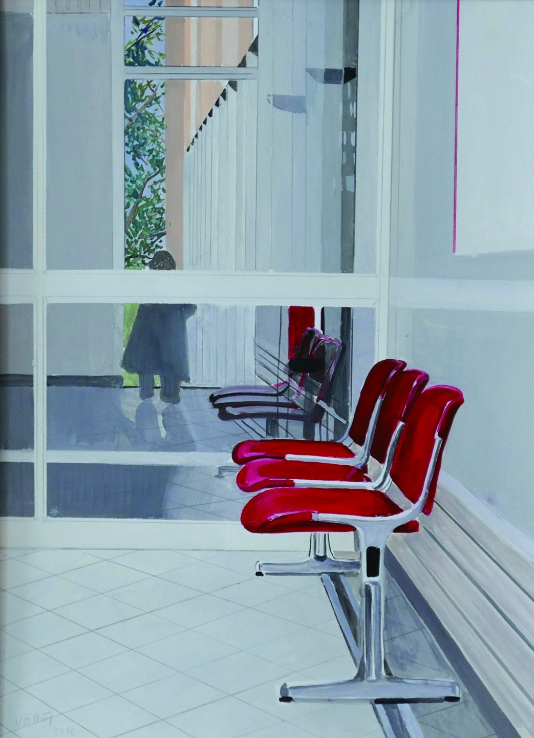 Anthony Vérot, Salle d’attente, 2016