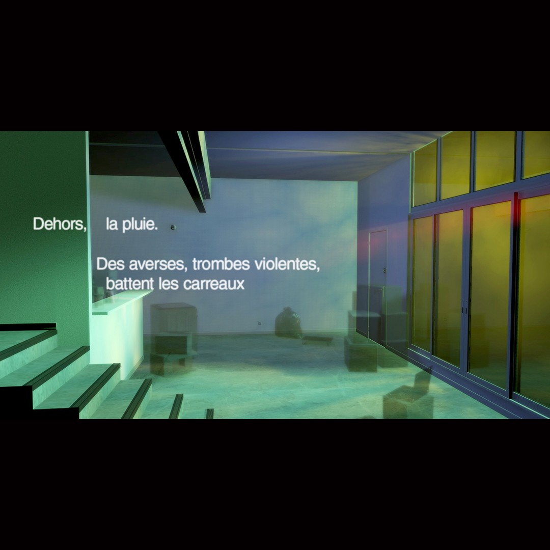 Sébastien Rémy, Le son de nos pas dans la nuit, 2021, Jeu de Paume