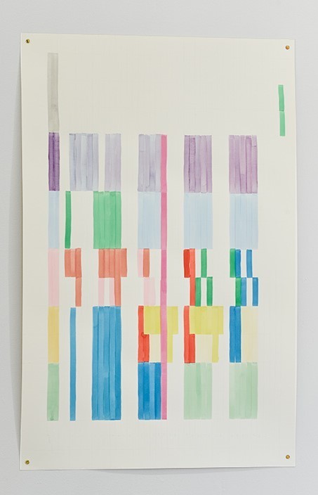 Marion Lebbe, Sans titre (mathilde grégoria carole szymon chloé, juin juillet août, les capucins), 2025