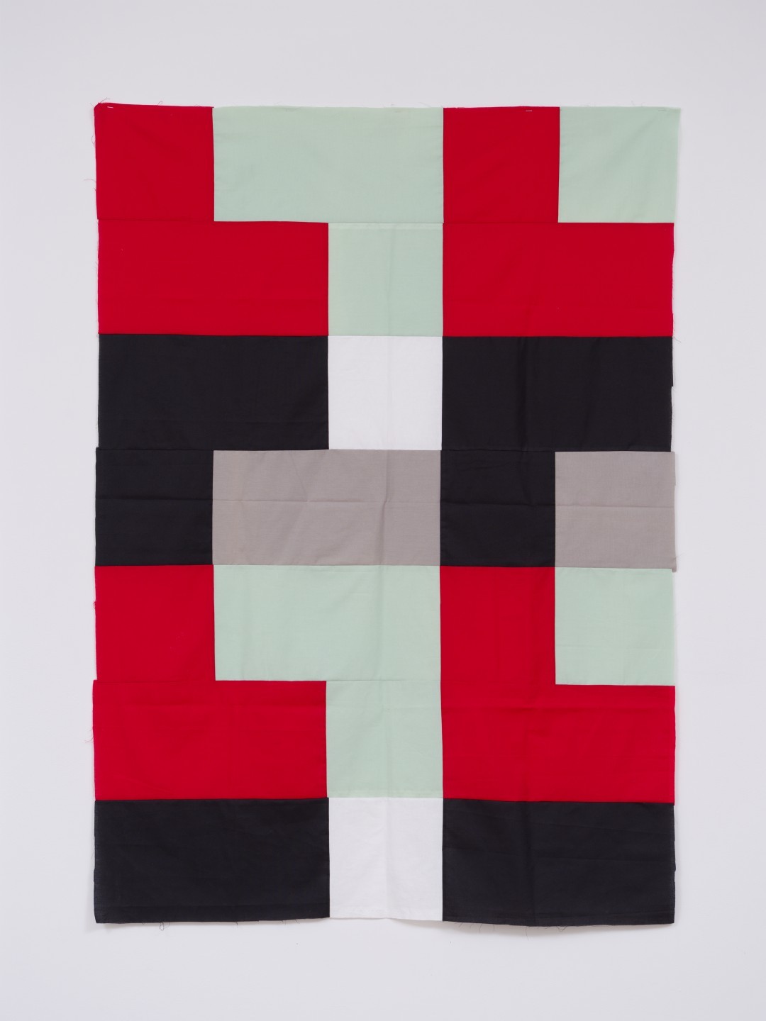 Karina Bisch, Tableau de tissus, 2025