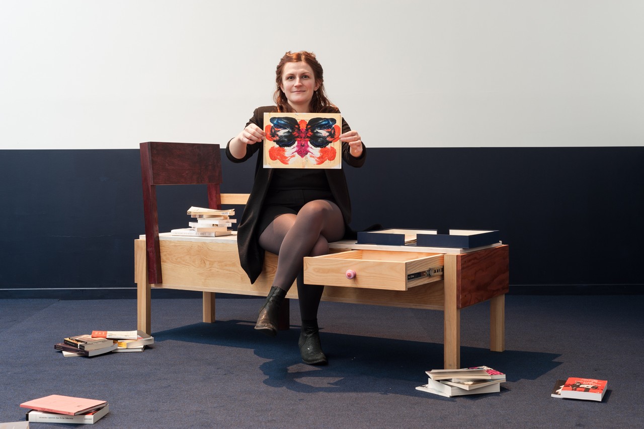 Alex Cecchetti, Tamam Shud : Reading Room et Fleurs d’ennui, 2017