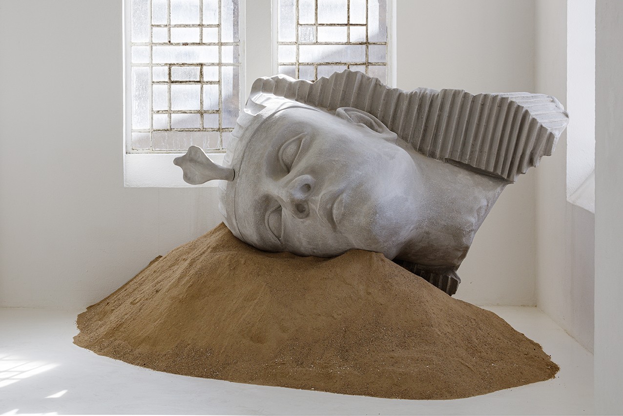 Zuzanna Czebatul, Leur Nouveau Pouvoir (tête), 2020, CAC-La synagogue de Delme