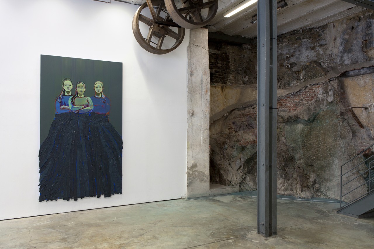 Claire Tabouret, The Three Rocks, 2017