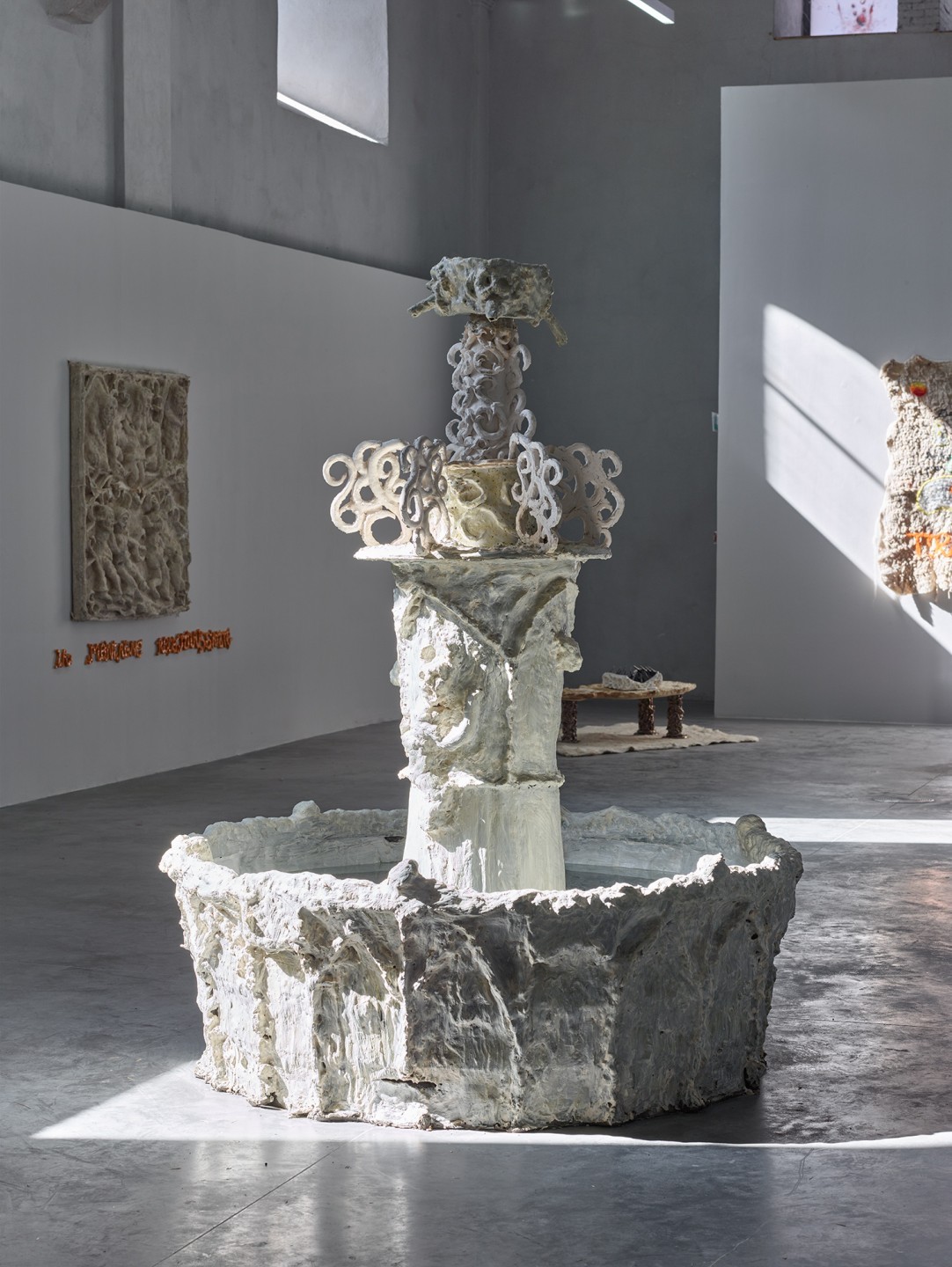 Radouan Zeghidour, Une fontaine, 2024