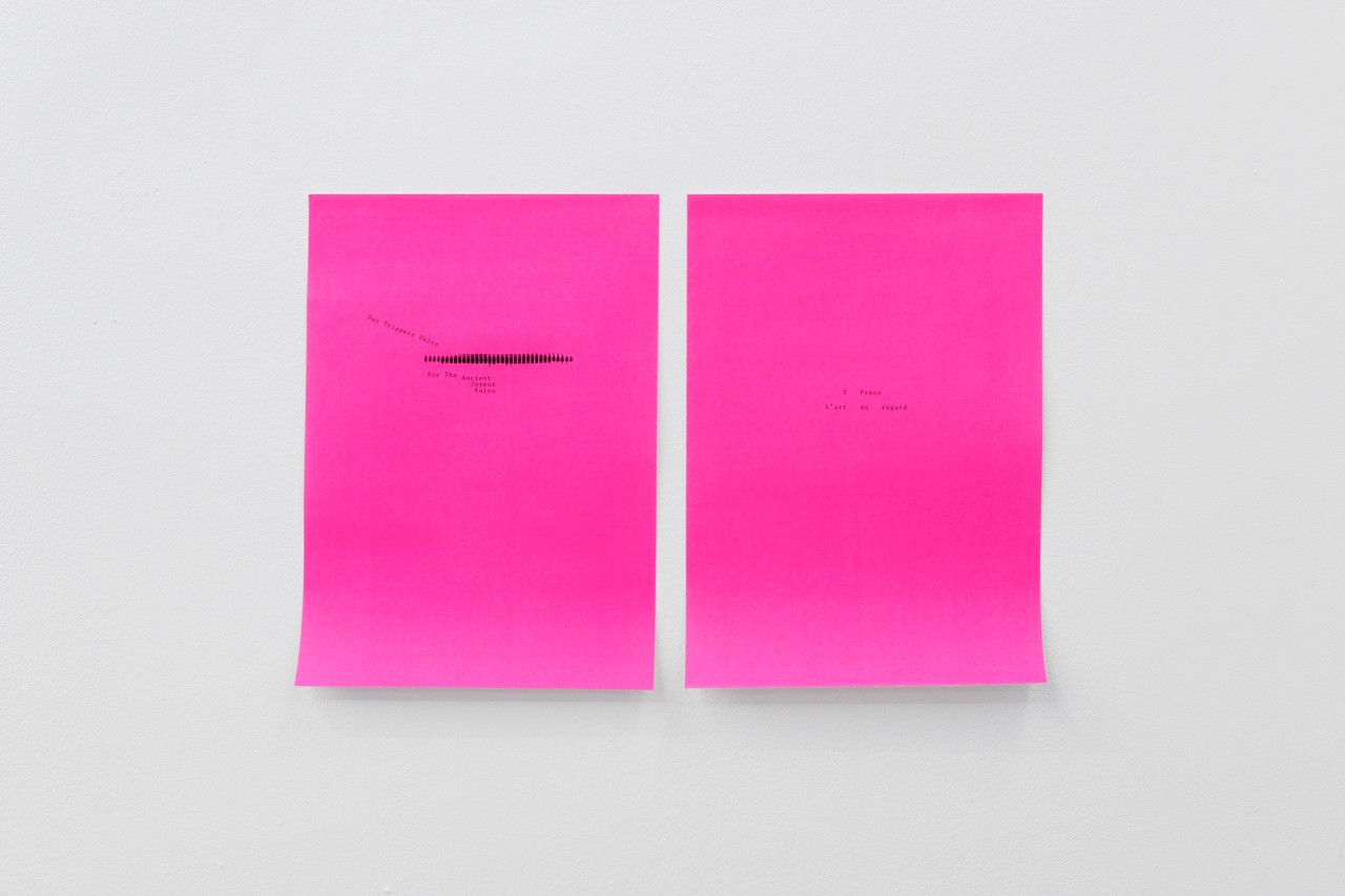 Papier coloré texte