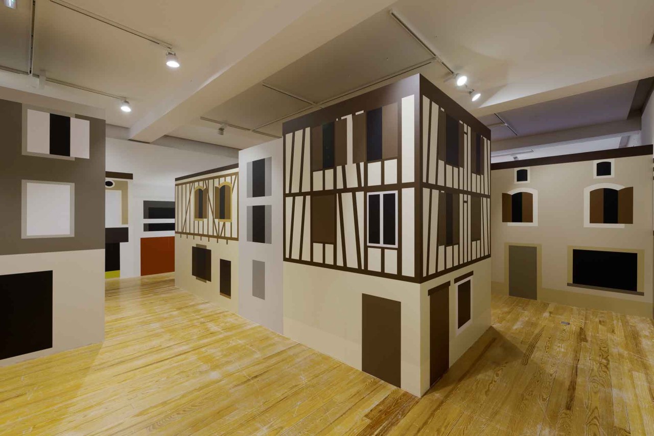 Julian Opie, Village, 2021